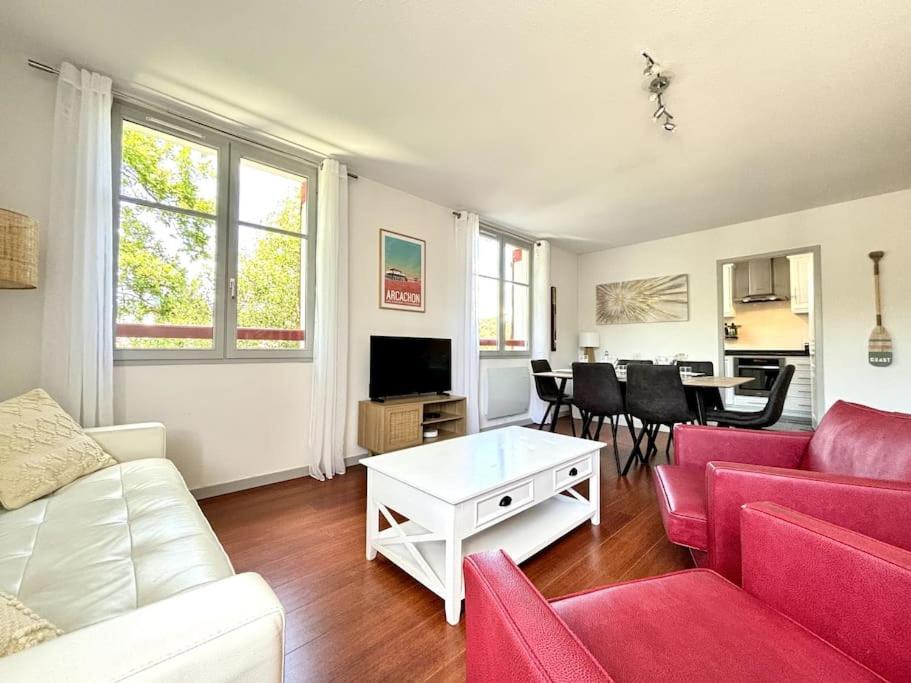 Agreable Appartement Proche De La Mer アルカション エクステリア 写真